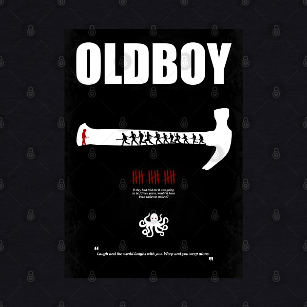 Oldboy - Minimal Film Movie Poster Alternative by HDMI2K